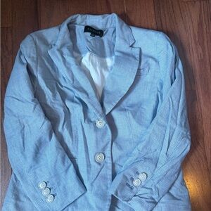 Talbots Women's Sky Blue Blazer